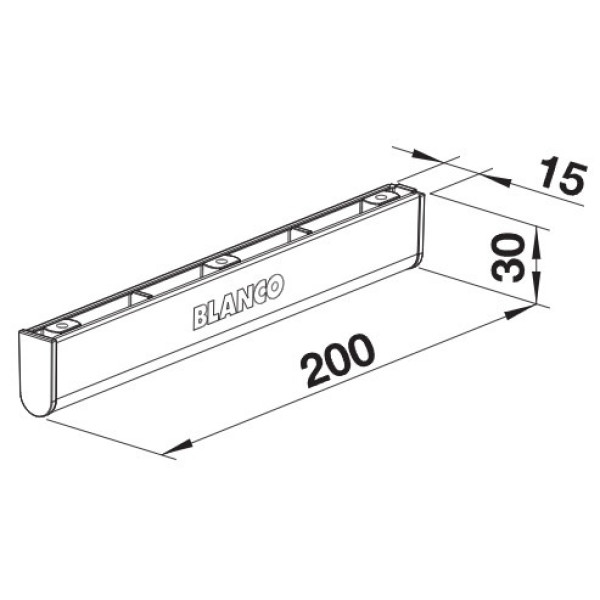 Element pentru deschidere cu piciorul Blanco Movex