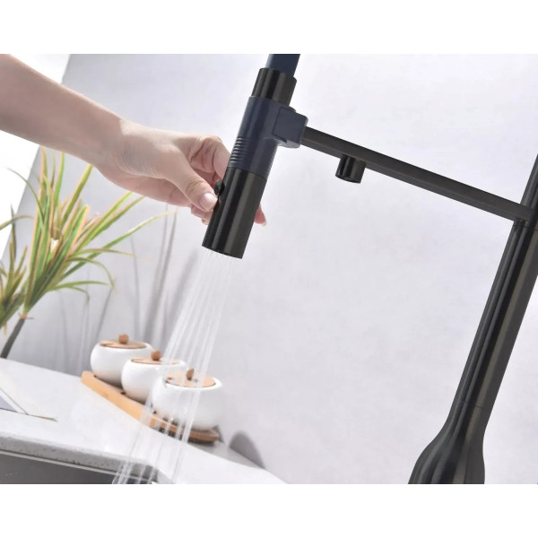 Baterie bucatarie Fabiano FKM 3129 Black Steel