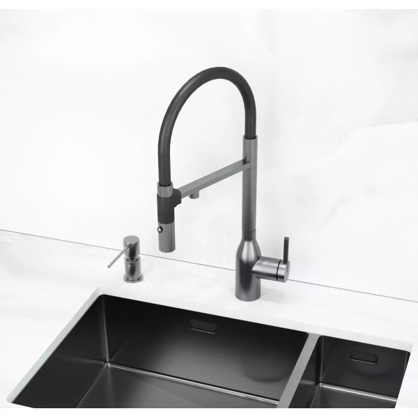 Baterie bucatarie Fabiano FKM 3129 Black Steel