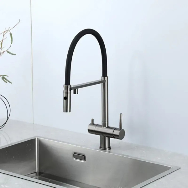 Baterie bucatarie Fabiano FKM 3130 Black Steel