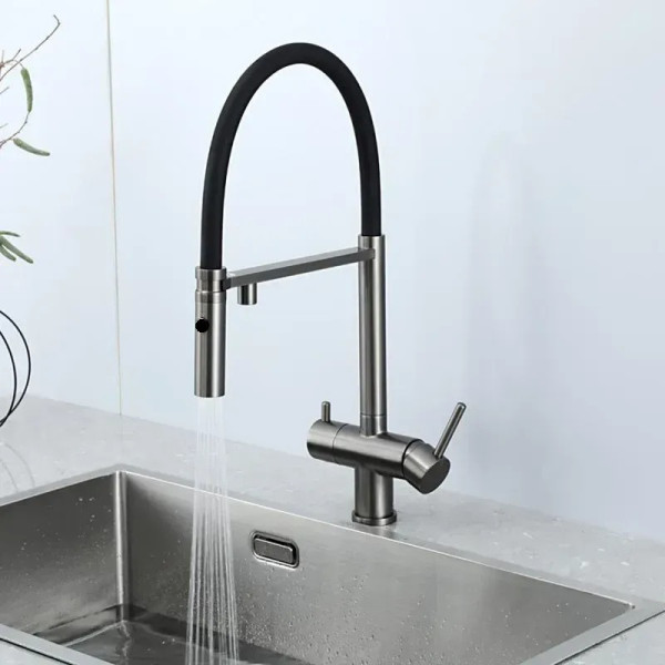 Baterie bucatarie Fabiano FKM 3130 Black Steel