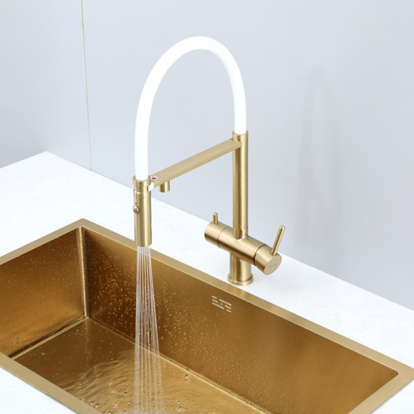 Baterie bucatarie Fabiano FKM 3130 Light Gold