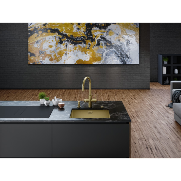 Baterie bucatarie Franke Mythos Water Hub Gold