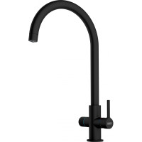 Baterie bucatarie Franke Lina Clear Water L Matte Black