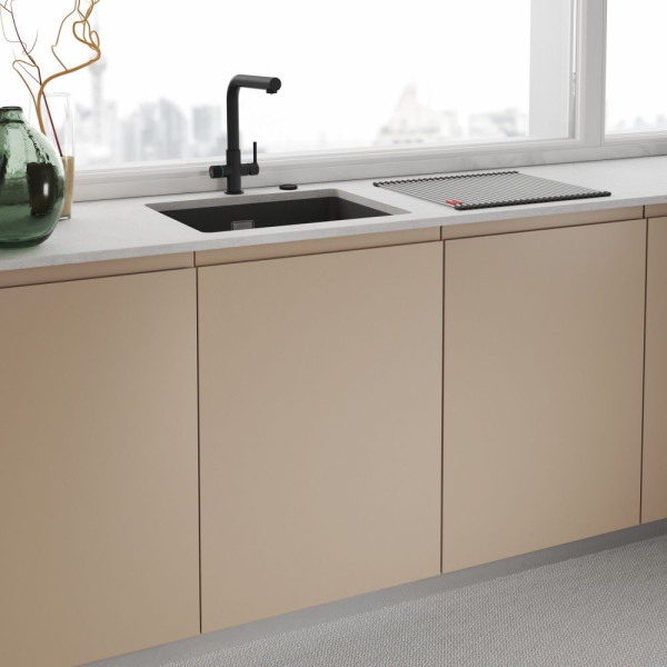 Baterie bucatarie Franke Lina Clear Water L Matte Black