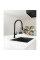 Baterie bucatarie Franke Maris Slim Clear Water Matte Black