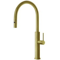 Baterie bucatarie Gessi Flessa 60022.727 Brass