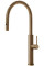 Baterie bucatarie Gessi Flessa 60024.726 Warn Bronze Brushed PVD