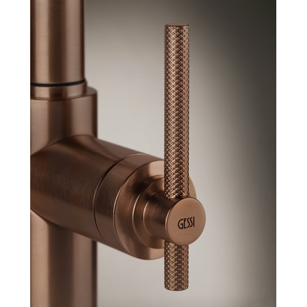 Кухонный смеситель Gessi Habito 60664.708 Copper Brushed