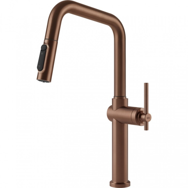 Кухонный смеситель Gessi Habito 60852.708 Copper Brushed