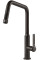 Baterie bucatarie Gessi Officine 60053.707 Black Metal Brushed PVD