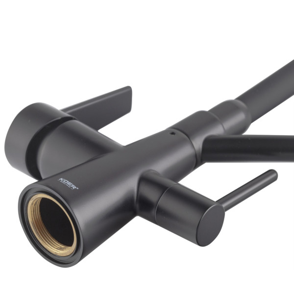 Baterie bucătărie 3-în-1 KOER KB-72003-05 Black Matte