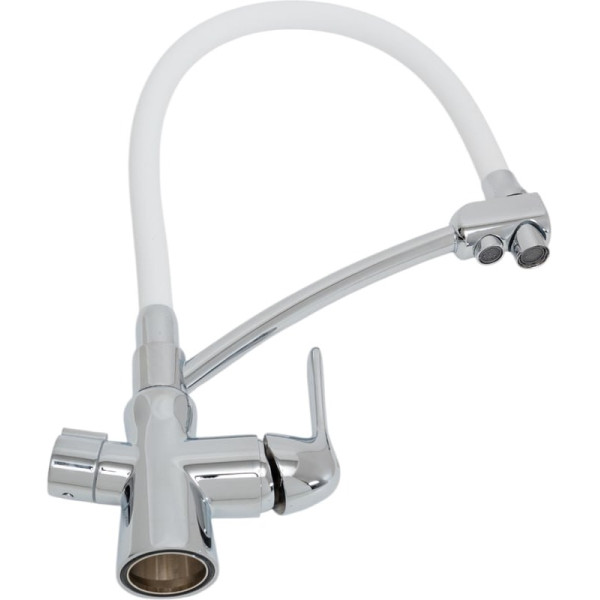 Кухонный смеситель Lemark Comfort LM3070C-White Кухонный смеситель Lemark Comfort LM3070C-White