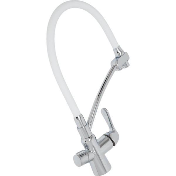 Кухонный смеситель Lemark Comfort LM3070C-White Кухонный смеситель Lemark Comfort LM3070C-White