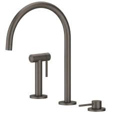 Baterie bucatarie Newform 3Holes 71730.M0.077 Carbon Satin