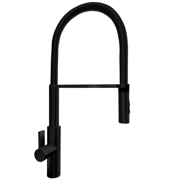 Baterie bucatarie Newform Libera 63930.01.093 Black Matt