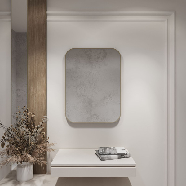 Oglinda cu ramă Aura Soft Rectangle 600x800