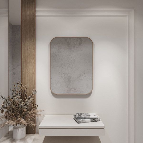 Oglinda cu ramă Aura Soft Rectangle 600x800