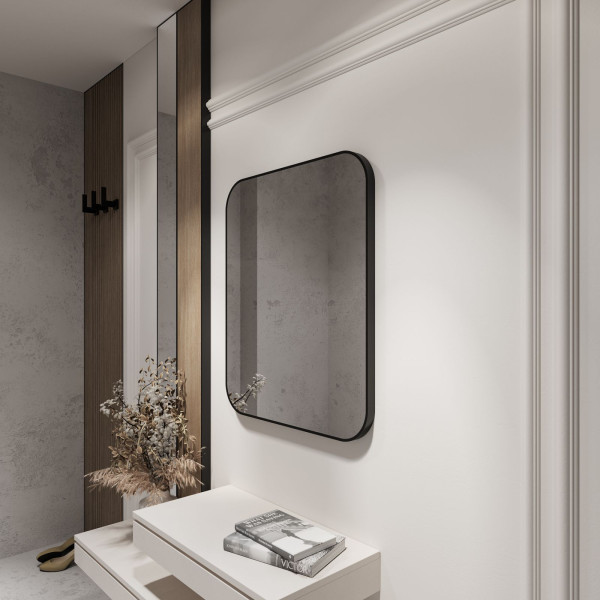Oglinda cu ramă Aura Soft Rectangle 700x850