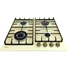 Plita pe gaz Fabiano FHG-R 27-44 VGH-T Ivory