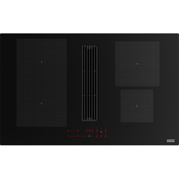 Plita cu inductie cu hota incorporata Franke FMA 8381 R HI Nero