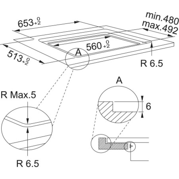 Plita cu inductie Franke FSM 654 I BK