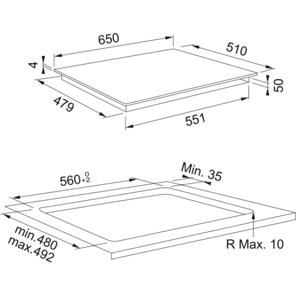 Plita cu inductie Franke FSM 654 I BK