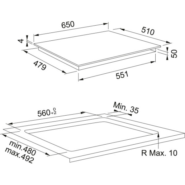 Plita cu inductie Franke FSM 654 I B BK