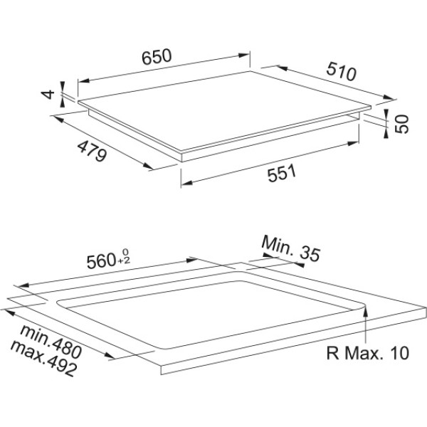 Plita cu inductie Franke FMA 654 I F BK