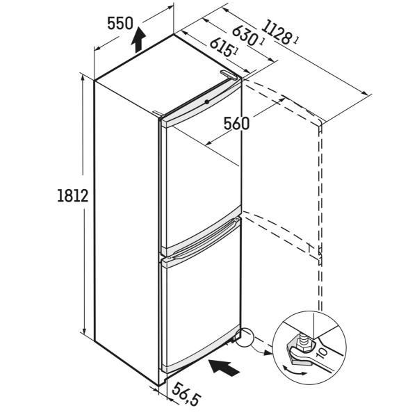Frigider Liebherr CUe 3331