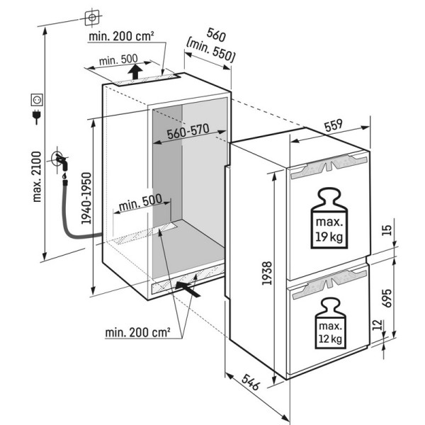 Frigider Liebherr ICBNci 5663 Prime