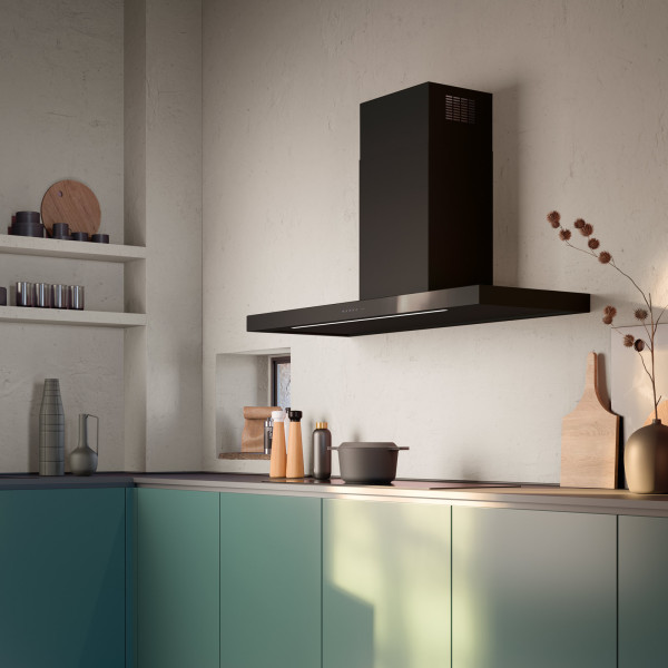 Hota de perete Falmec Plane Plus 90 Black