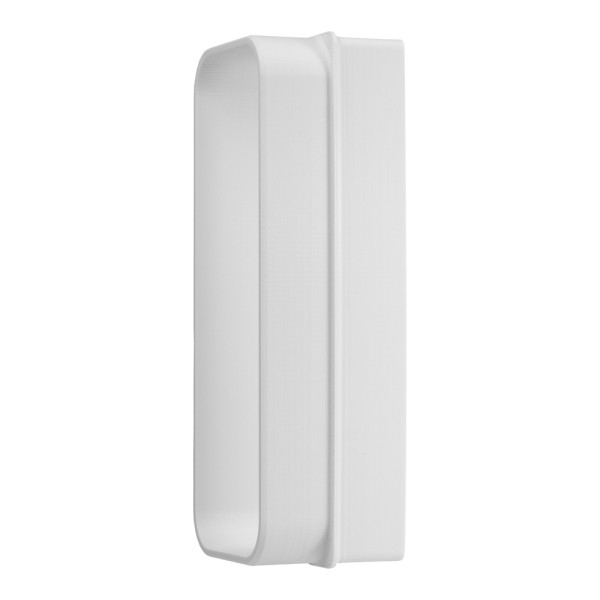 Reductie pentru trecerea conductei dreptunghiulare 220x90 mm / 222x89 mm