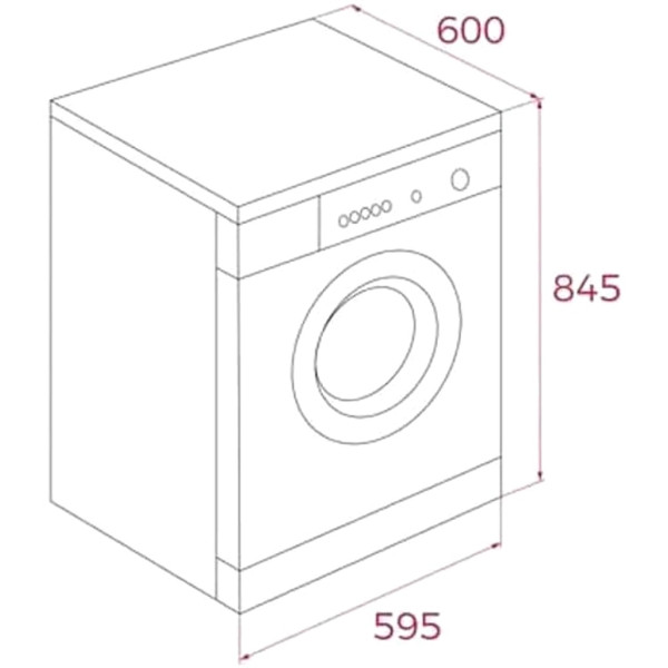 Mașină de uscat rufe Teka SHK 70840 WH
