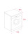Masina de spalat rufe Teka WDK 81050 WH