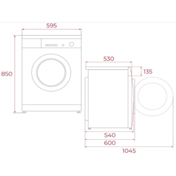 Masina de spalat rufe Teka WMK 70940 WH
