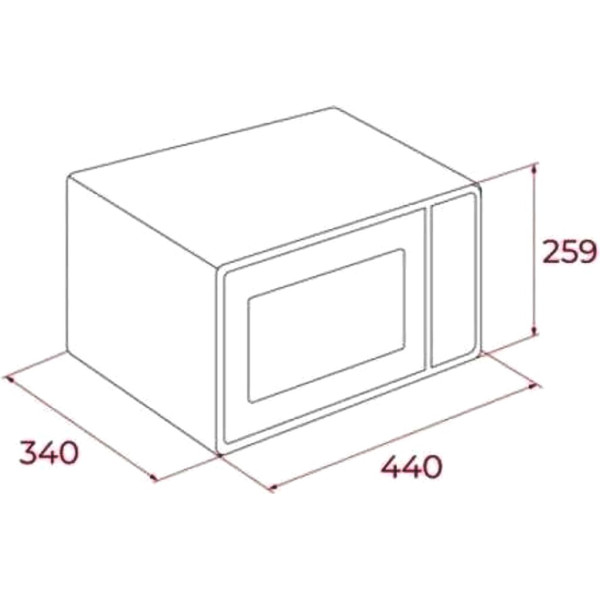 Cuptor cu microunde Teka MWE FS20 G WH
