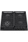 Газовая варочная панель Fabiano FHG 8244 VGHT Diamond Black (черный матовый)