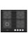 Газовая варочная панель Fabiano FHG 14-44 VGH-T Black Glass Газовая варочная панель Fabiano FHG 14-44 VGH-T Black Glass