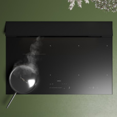 Plita cu inductie cu hota incorporata Falmec Brera 75 Vetro Nero