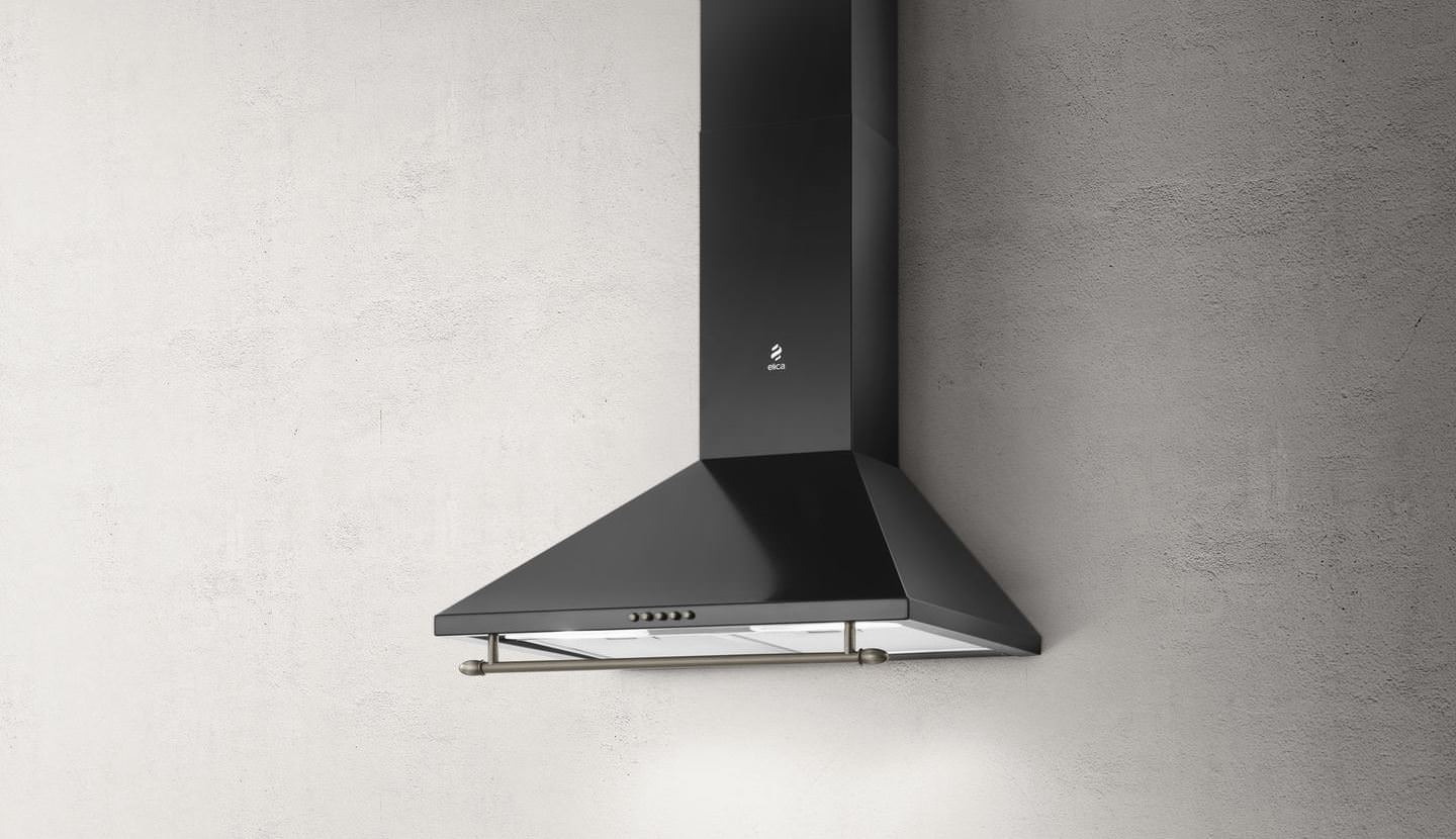 Вытяжка купольная черная Elica TAMAYA RAIL ANBR/A/60